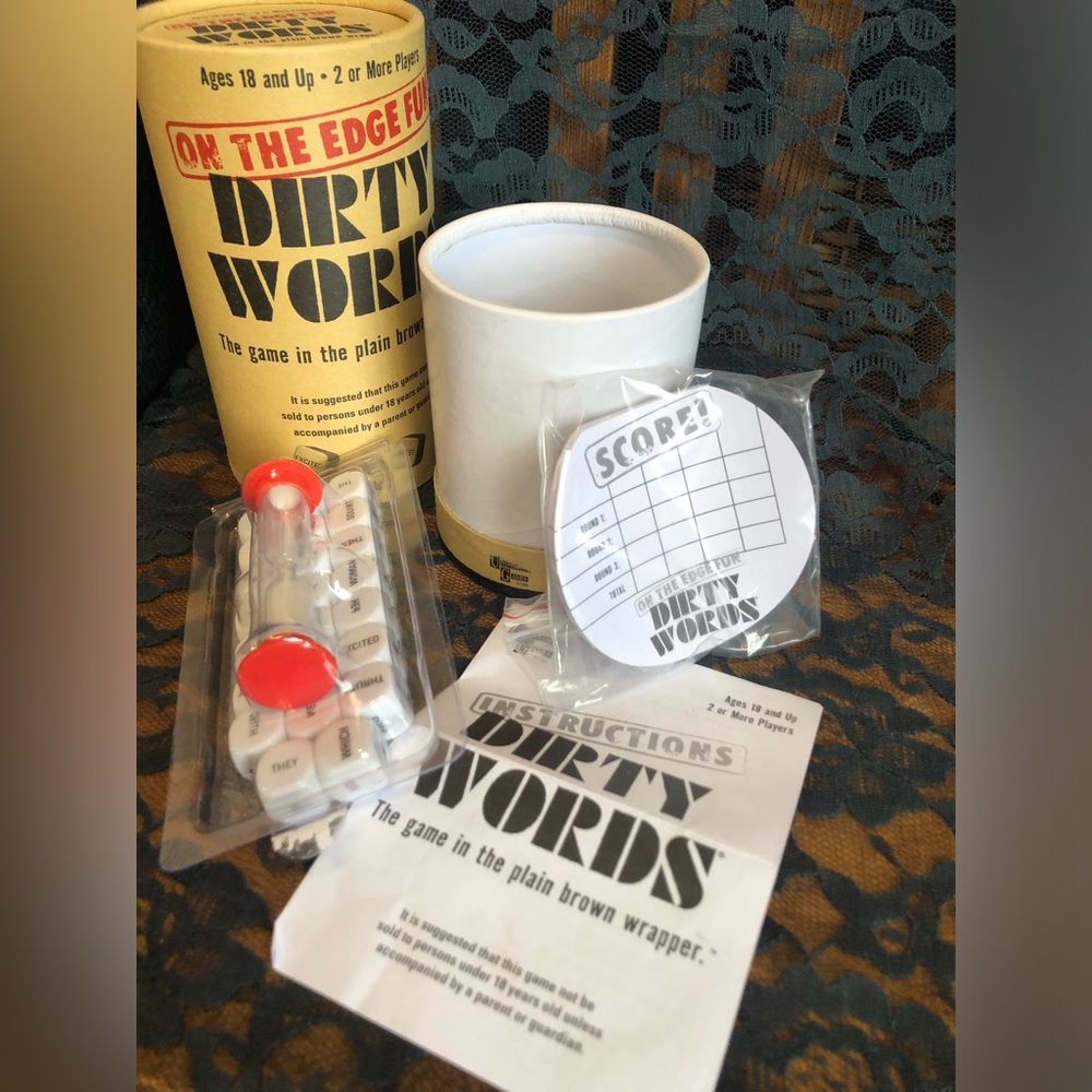 Dirty Words Dice Game